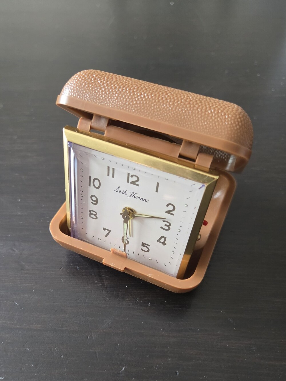 Vintage Seth Thomas Travel Alarm Clock
